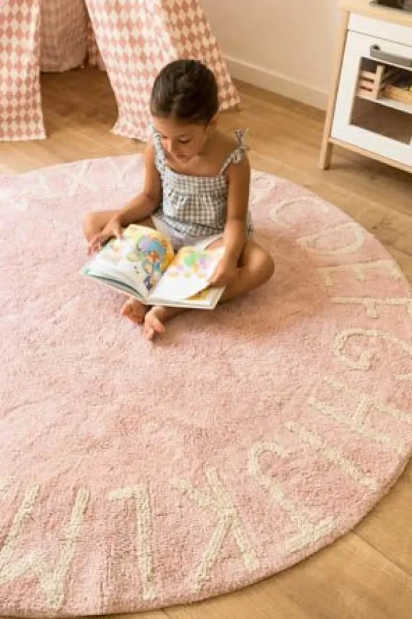 Kids Lorena Canals Rugs And Playmats>ABC Rug, Nude / Rose –