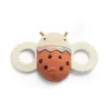 Kids Sebra Interior Baby Toys>Activity Rattle with mirror, Luca the ladybird – Sebra