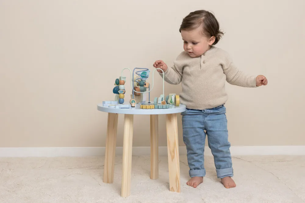 activity_table_forest_fri_1.webp Kids Little Dutch Wooden Toys | Christmas Toys>Activity Table, Forest Friends –