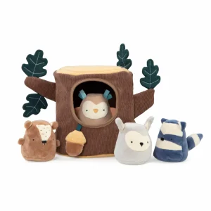 Kids Sebra Interior Cuddly Toys | Christmas Toys>Activity Toy Hide and Seek, Tree Stump – Sebra