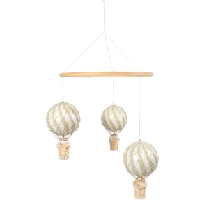 Kids FILIBABBA Mobiles>Air Balloon Mobile Green –