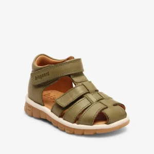 Kids/BOY Bisgaard Boy 2-8Y>Angus Sandal, Army –