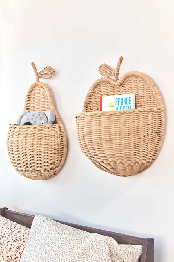 Kids OYOY Mini Storage>Apple Wall Basket –
