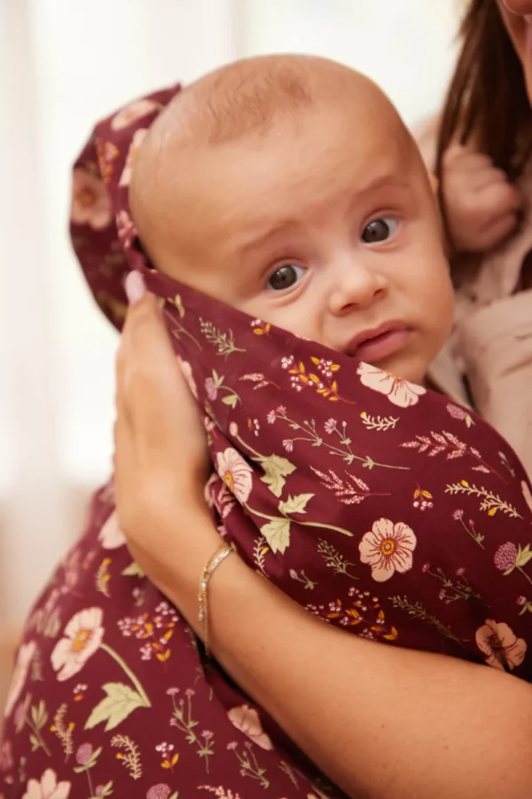 Kids FILIBABBA Baby And Kids Bedding>Baby bed linen GOTS Fall Flowers –