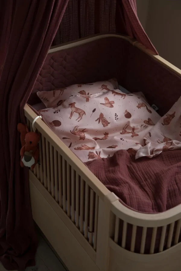 Kids Sebra Interior Baby And Kids Bedding>Baby Bedding, Nightfall, dreamy rose – Sebra