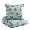 Kids Sebra Interior Baby And Kids Bedding>Baby Bedding, Nightfall, Hazy Blue – Sebra