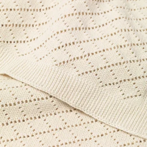Kids Moonboon Blankets>Baby Blanket Diamond Pattern Nature –