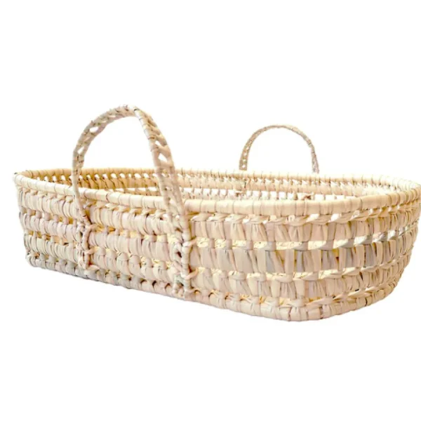 Kids Kikadu Changing Pad | Kids Furniture>Baby Changing Basket Palm Leaf –