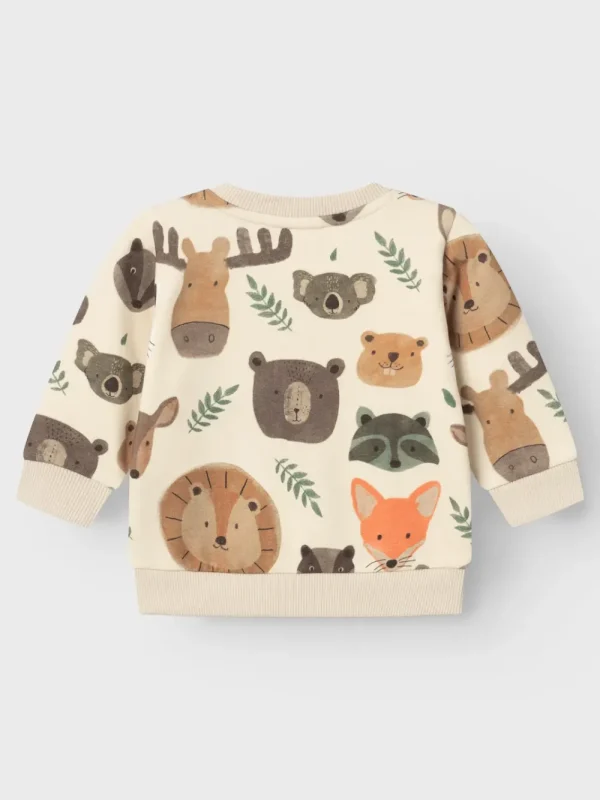 Kids/BOY Name It Baby Girl | Baby Boy>Baby Sweatshirt Animals, Sand –