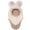 Kids/BOY Huttelihut Girl 2-8Y | Boy 2-8Y>Balaclava W. Alpaca Pompoms, Sand Melange –