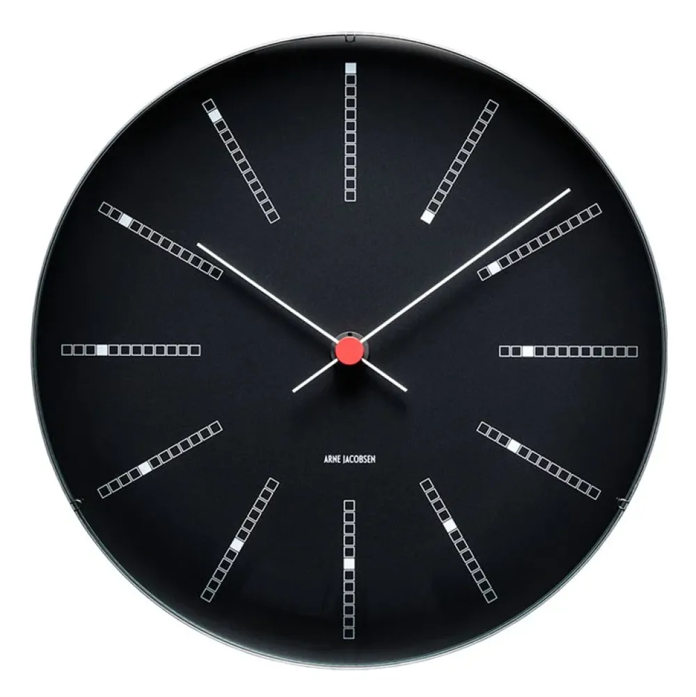 bankers_wall_clock_black__0.webp Arne Jacobsen Clocks Frames And Wall Decor>Bankers Wall Clock Black Ø21 – Arne Jacobsen