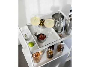 Zone Denmark Tables | Storage Shelves>Bar Trolly A-Collection Light Grey –