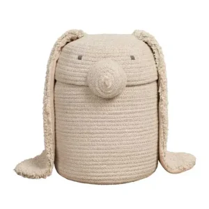 Kids Lorena Canals Storage>Basket Rita the Rabbit –