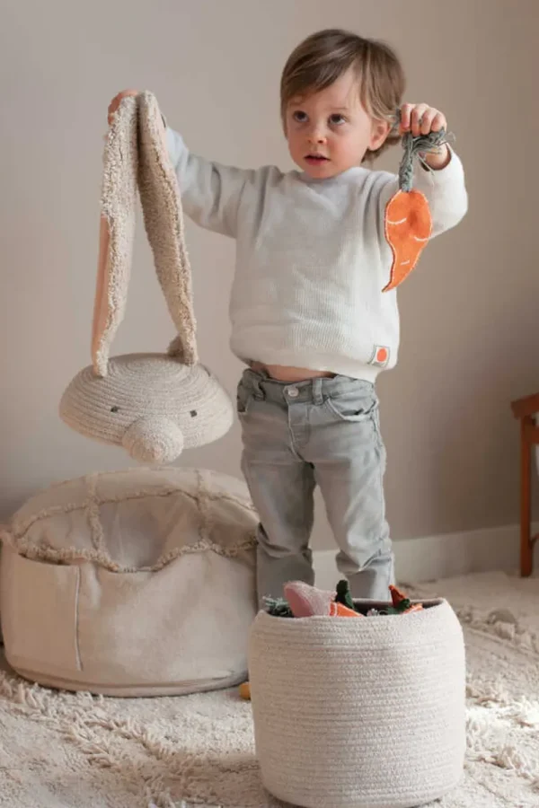 Kids Lorena Canals Storage>Basket Rita the Rabbit –