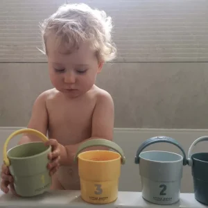 Kids Little Dutch Bath Toys>Bath Cups Little Farm –