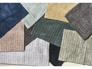 Zone Denmark Textiles | Bathroom Textiles>Bath Rug Soft Tiles, Eucalyptus Green –
