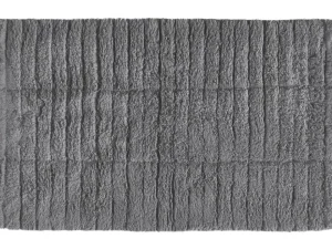 Zone Denmark Textiles | Bathroom Textiles>Bath Rug Soft Tiles, grey –