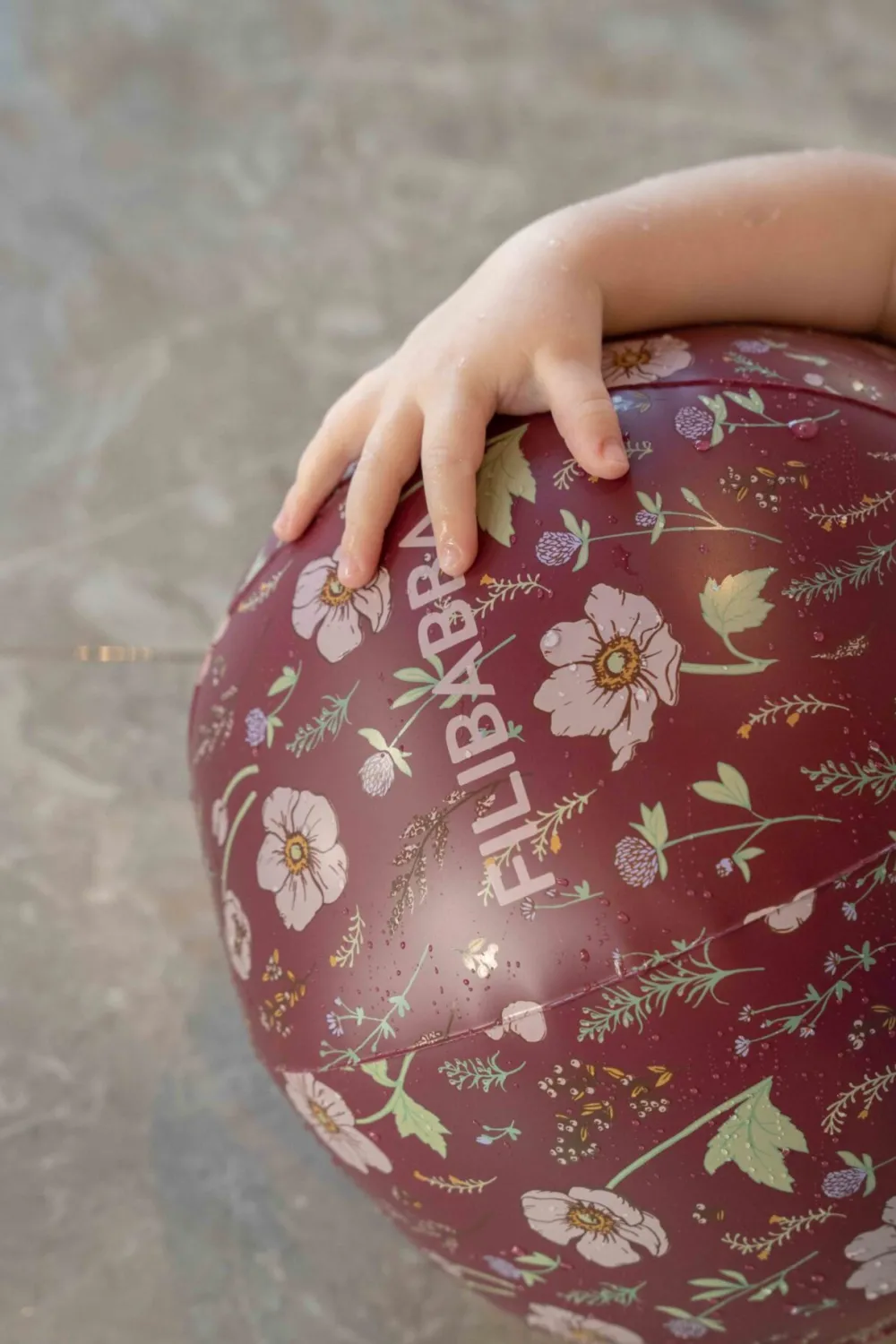 beach_ball_fall_flowers___2.webp Kids FILIBABBA Outdoor Toys | Bath Toys>Beach ball, Fall Flowers –