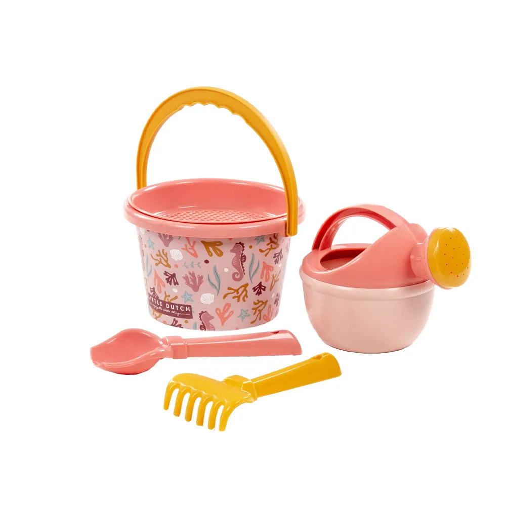 beach_set_ocean_dreams_pi_0.webp Kids Little Dutch Outdoor Toys | Bath Toys>Beach Set Ocean Dreams Pink –