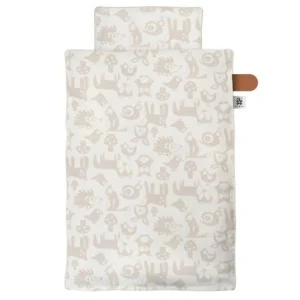 Kids Sebra Interior Baby And Kids Bedding>Bed linen, baby, Forest, straw beige – Sebra