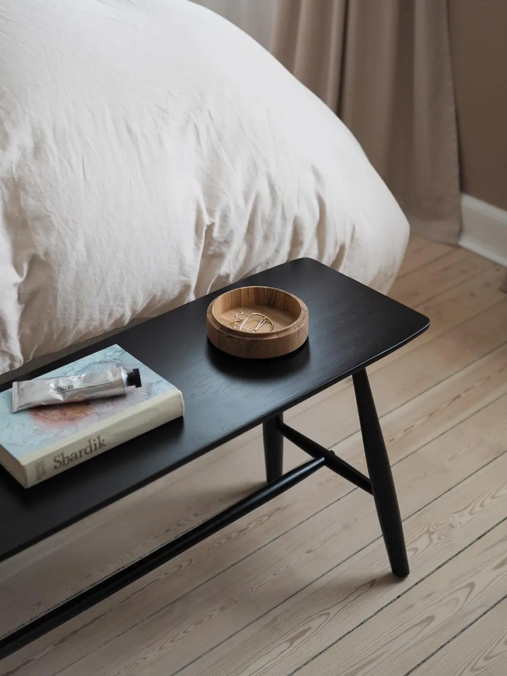 bench_bast__x__cm_black___1.webp Villa Collection Benches | Bedroom>Bench Bast 90 x 45 cm, Black –