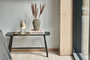 Villa Collection Benches | Bedroom>Bench Bast 90 x 45 cm, Black –