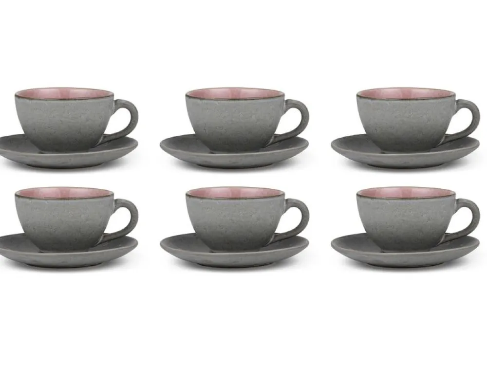 bitz_coffee_cup__l__piece_0-3.webp Bitz Kitchen>coffee cup 0.24 l 6 pieces, grey / pink