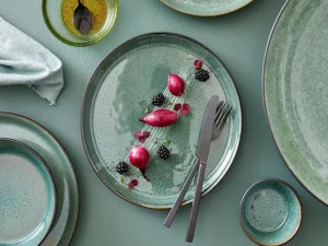 Bitz Kitchen>dessert plates Ø 21 cm 6 pieces, green