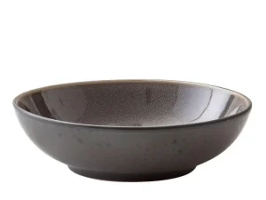 Bitz Kitchen>pasta plates 6 pieces, grey black