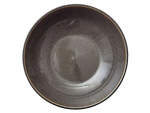 Bitz Kitchen>pasta plates 6 pieces, grey black