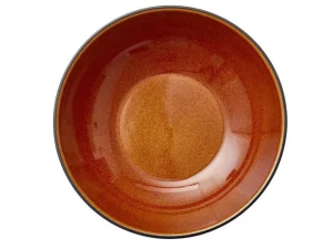 Bitz Kitchen>pasta plates 6 pieces, black amber
