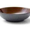 Bitz Kitchen>salad bowl Ø 24 cm 1 piece, black / amber