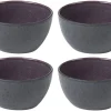 Bitz Kitchen>snack bowl Ø 14 cm 4 pieces, black, violet