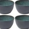 Bitz Kitchen>snack bowl Ø 14 cm 4 pieces, black, green