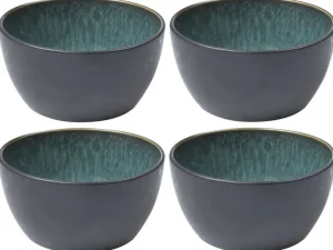 Bitz Kitchen>snack bowl Ø 14 cm 4 pieces, black, green