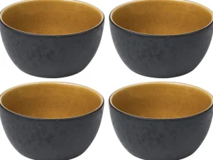 Bitz Easter Decorations | Kitchen>snack bowl Ø 14 cm 4 pieces, black, yellow