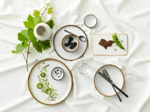 Bitz Kitchen>soup bowl Ø 18 cm 6 piece, cream grey