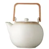 Bitz Kitchen>teapot 1.2 L, cream / brown