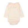 Kids Marmar Copenhagen Baby Girl>Body Becki Frill, Modal Fine Rose – Marmar