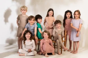 Kids Marmar Copenhagen Baby Girl>Body SS Modal, Apricot Creme – Marmar
