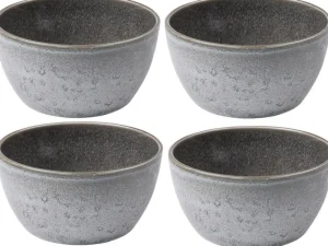 Bitz Kitchen>Bowl Ø 14 cm 4 pieces, grey –