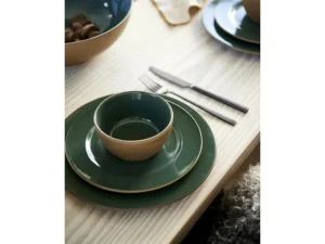 Bitz Kitchen>Breakfast Plates, 6 pcs. Wood Forest Ø 22.5 cm, Green –