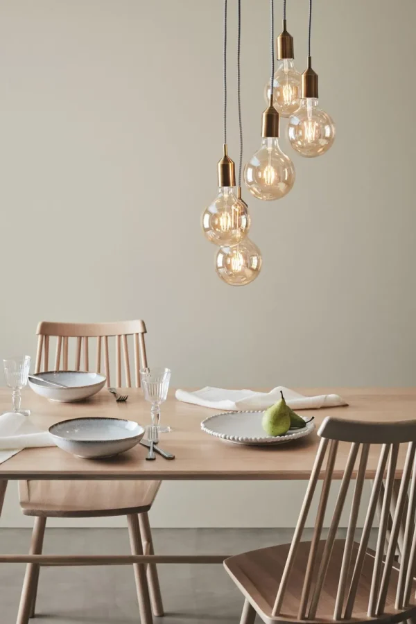 Markslöjd Lamps & Lighting>Bronx Pendant Lamp Bronze 5L Round –