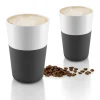 Eva Solo Kitchen>Cafe Latte Mugs, 2 pcs Black –