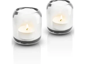 Eva Solo Candle And Holders>Candle holder Acorn Set of 2, Clear –