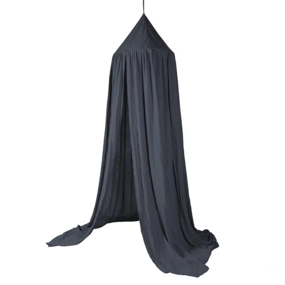 canopy_denim_blue__sebra_0.webp Kids Sebra Interior Bed Canopies>Canopy, denim blue – Sebra