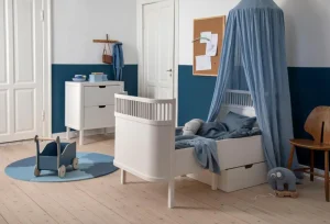 Kids Sebra Interior Bed Canopies>Canopy, Powder Blue – Sebra