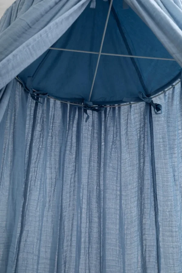 Kids Sebra Interior Bed Canopies>Canopy, Powder Blue – Sebra