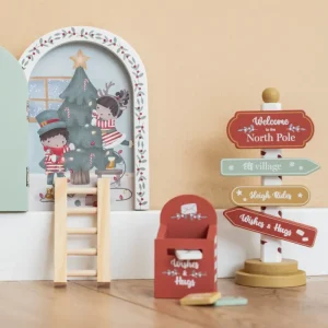 Kids Little Dutch Christmas Toys>Christmas door set –