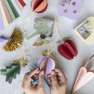 Kids Kit Company Christmas Toys | Creativity>Christmas Paper Clip DIY –